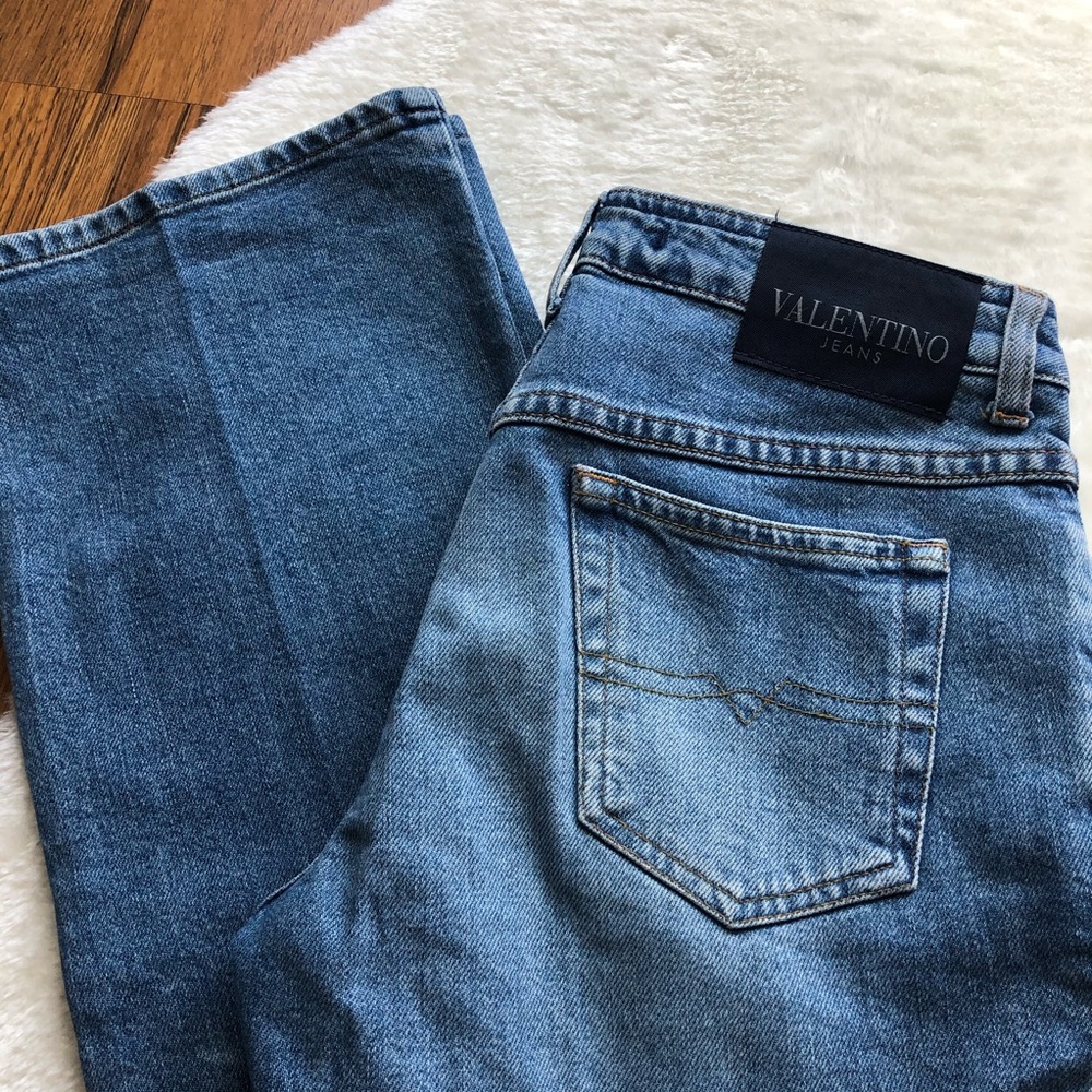 Valentino Jeans medium wash straight leg